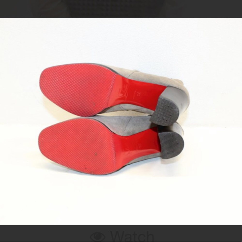 Christian Louboutin Suede Ankle Boots - Picture 3 of 5